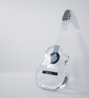 14. Transparent Guitar