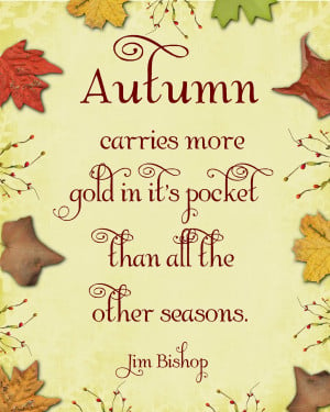 Fall Leaves Quotes Falling leaves and sweater