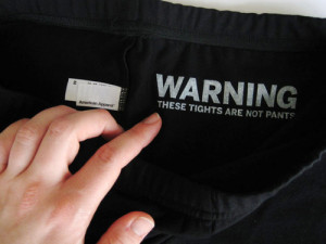 forgreatjustice:I instantly hate you if you wear leggings as pants ...