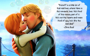 Frozen Anna and Kristoff + quotes