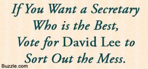 Vote For Me Slogans Funny