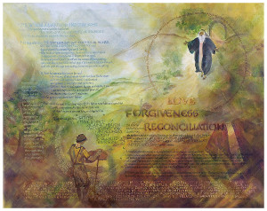 Love Forgiveness Reconciliation Painting