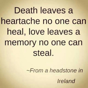 Irish Headstone