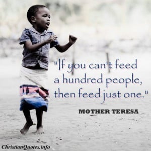 Mother Teresa Christian Quotes