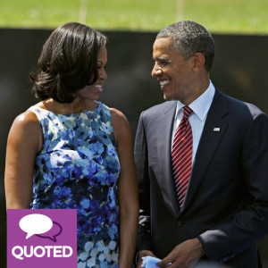 Barack Obama and Michelle Obama Quotes on Relationship