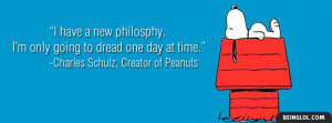 Charles Schulz Quote Cover