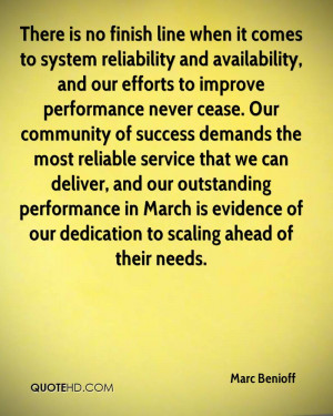 There is no finish line when it comes to system reliability and ...