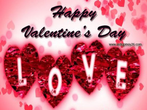 Happy Valentines Day Love Graphic For Share On Facebook