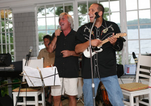 MIKE ROCKING WITH BROS IN THE MUSKOKA MINKS