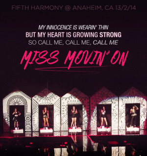 5h mystuff fifth harmony miss movin' on Neon Lights Tour
