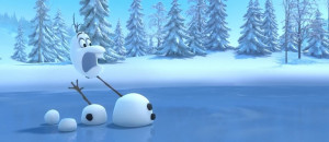 Olaf The Snowman Frozen Impaled