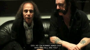 El post que ronnie james dio se merece