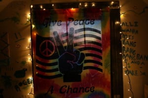 cool, hippies, lights, peace, quote