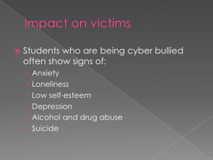 Cyber Bullying Quotes From Victims Impact on victims