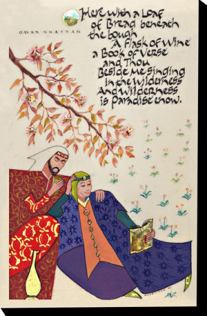 Omar Khayyam Canvas print
