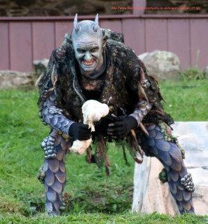 Gil Garland as Caliban in The Inn Theatre Company’s 2008 production ...