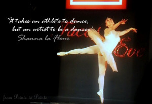 It Takes An Athlete To Dance, But An Artist To Be a Dancer’