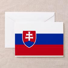 Flag of Slovakia Greeting Cards (Pk of 10) for