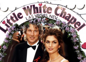 Cindy Crawford and Richard Gere married 12-12-91 at Little Church of ...