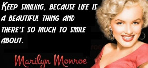 Marilyn Monroe Quotes About