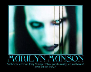 Marilyn Manson : Quote by HarvestQueen