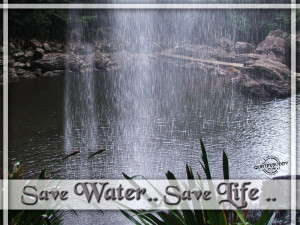 Save water! Save Life!