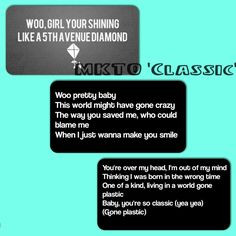 MKTO 'Classic' its awesome! More