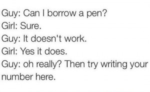 Probably The Best Pick Up Line Ever