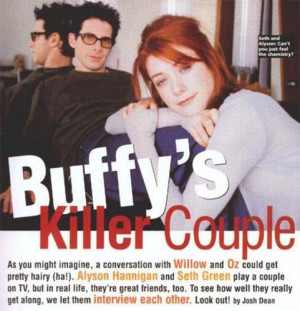 Willow & Oz - buffy-the-vampire-slayer Photo