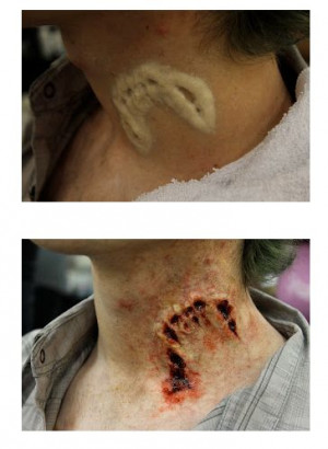 werewolf bite mark fx make upWerewolf Costume Makeup, Werewolf Costume ...