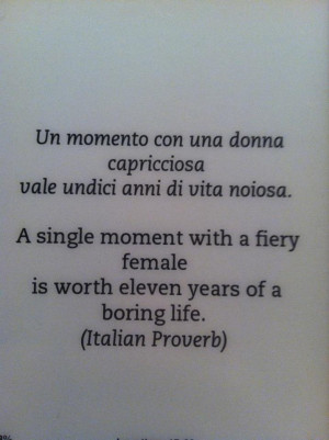 Italian proverb