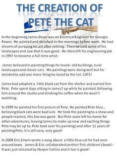 The Creation of Pete the Cat More