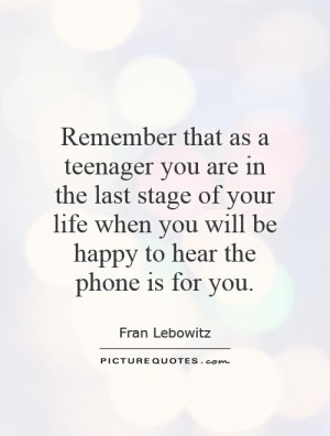 Teenage Quotes