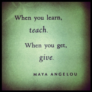 ... giving the more you give the more you receive great principle of life
