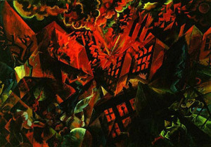 Explosion by George Grosz