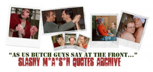 ... Slashy M*A*S*H Quotes Archive - Banner by Sarah (Lucy the Dragon