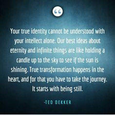 Ted Dekker quotes and stuff