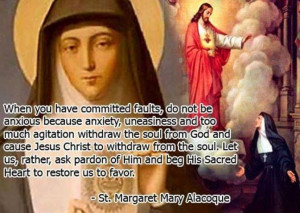 let us rather, ask pardon of Him and beg His Sacred Heart to restore ...