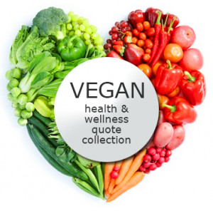 Vegan Health and Wellness Quote Collection