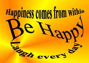 Instant Download. Be Happy Inspiring by UniquelyYourDigiArt, £5.00