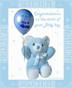 congratulation on your new baby boy quotes | Clouds come floating into ...