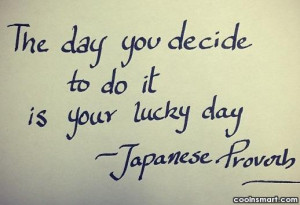 Luck Quotes And Sayings...