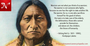 Native American Sitting Bull Quote