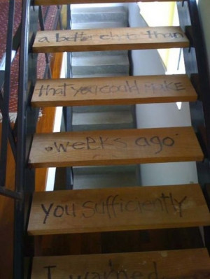 Not so handy with stencils? Add your favorite style of house numbers ...