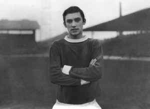 George Best at 18, before his fifth match for United, 1964.