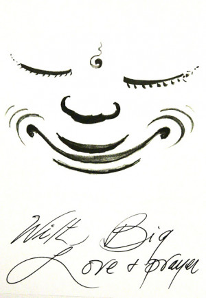 Drawing & message from Lama Zopa Rinpoche