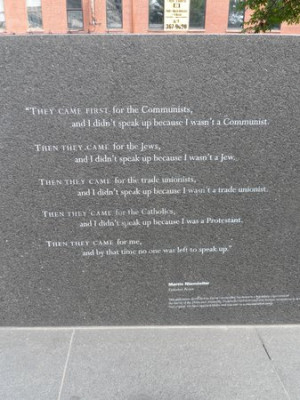 New England Holocaust Memorial: memorial