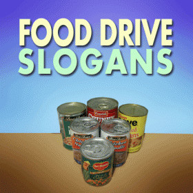 Food Drive Slogans