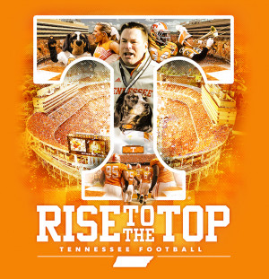 Rise to the Top – Official UT Football T-shirt 2013