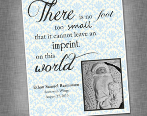 Stillborn Footprints Printable